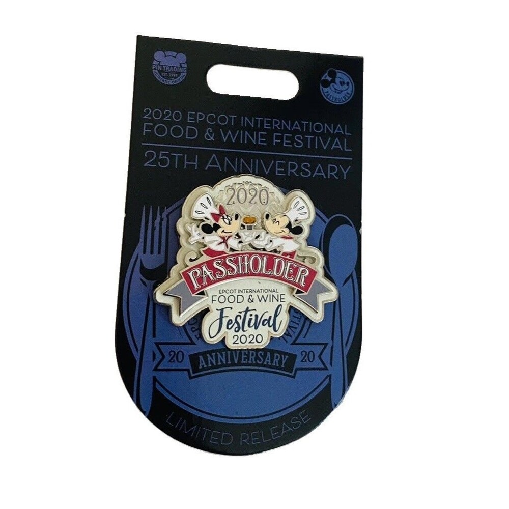 WDW - Epcot Food and Wine Festival 2020 - Annual Passholder - Disney Pin 140439